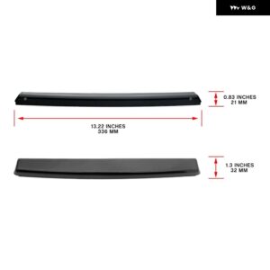 1X VW ゴルフ MK5 V GTI R32 パサート B6 バリアント R-LINE ポロ IV GTI BLUEMOTION LED センターハイ マウント サードブレーキテールストップライト - Smoked Lens
