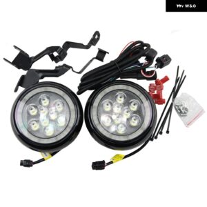 超高輝度昼光ガイドデザイン LED デイタイム ランニング フォグランプ /ラリーライトミニ R56 R57 R55 R58 R59 63132211049 - Black