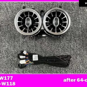 A/C/E/G/S/GLA/GLB/GLC/CLA/CLS W205 W213 W222 W177 W118 W464 X247 X253 H247 W257 LED ノズルランプリア エアベント アンビエントライト - Set 10