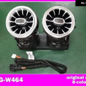 A/C/E/G/S/GLA/GLB/GLC/CLA/CLS W205 W213 W222 W177 W118 W464 X247 X253 H247 W257 LED ノズルランプリア エアベント アンビエントライト - Set 13