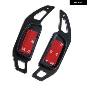 ステアリング ステアリングホイール 延長 シフター シフト 合金 舵 ギア シフト メルセデス Cクラス W204 2011-2013 - black