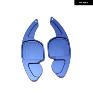 ステアリングホイール パドルシフター 延長 セアトレオンキュプラ 4 5F FR MK3 MK4 アルハンブラ ATECA イビサ 6F アルミ シフト パドルブレード - Blue