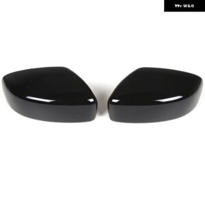 インフィニティ G25 G37 2007-2013 ABS 黒車 外装 バック ミラー 装飾 カバー ステッカー カーアクセサリー - ABS Black