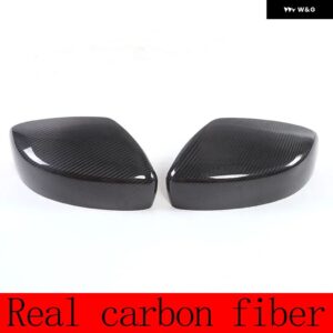 インフィニティ G25 G37 2007-2013 ABS 黒車 外装 バック ミラー 装飾 カバー ステッカー カーアクセサリー - Real carbon fibre