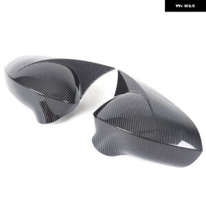 セアトレオン MK2 2008-2012ABS 黒車 外装 バック ミラー カバー リバース ミラー カバー カーアクセサリー - carbon fiber