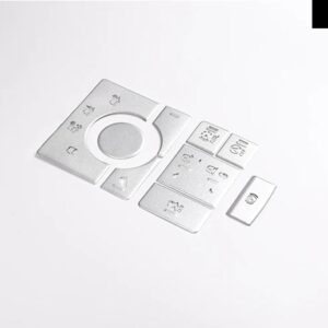 カーアクセサリー 合金 ランドランローバースポーツ 2014-2017 ボタン ステッカー 装飾 - OC03544