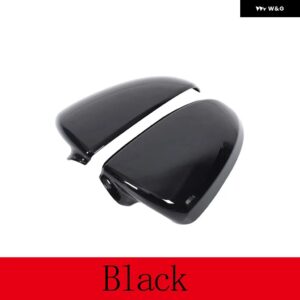メルセデススマート 451 453 フォーツーフォーフォー 2009-2021 ABS バック ミラー ハウジング カバー 装飾 カーアクセサリー - For 2009-20153