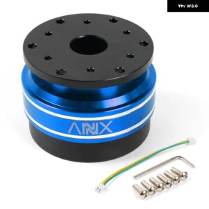 アルミ 70MM 6穴 レーシングシミュレータゲーム ステアリングホイール クイックリリースハブアダプタ MOZA SIMAGIC M10 A/ミニユーロ トラック QR040 - Upgraded version3