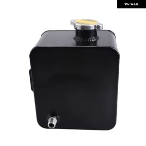 2.5L アルミクーラント ラジエーター オーバーフロー 回収ウォータータンクボトル リザーバー RS-OCC033 - black