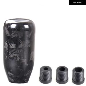 パターン カーボン マニュアル トランス ミッション ギア シフト ヘッドほとんど装飾 アクセサリー RS-SFN091 - Medium length