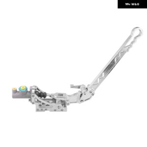 5色 油圧 レーサー E ブレーキドリフトラリードリフトハンドブレーキアルミロッド RS-HB008 - Silver