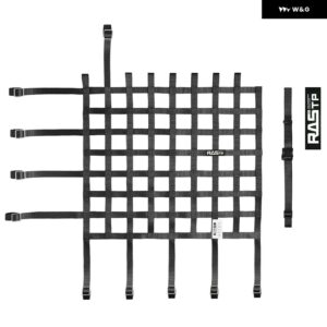 ナイロンカーレースウィンドウネット 45/50 CM * 60CM-2 CMレーシングラリー安全装置窓ベルト安全 RS-BAG054