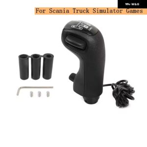 USB 高低ギアシミュレータシフター ノブロジクール G923 G29 G27 G25 TH8A USB ギア シフト ノブ ATS ETS2PC ゲーム HB043 - For Scania Simulator
