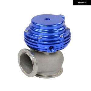 MVS 38MM ウエストゲートアルミトップ V バンドゴールドアウター ウエストゲートスーパーチャージターボ マニホールド 14PSI PQY-5831-MB - BLUE WITHOUT LOGO