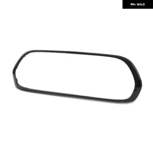 フロント レーシンググリル サラウンド トリム カバー ミニクーパー F55 F56 F57 ONE S JCW 2014-2021 スタイリング 外装 装飾 トリム リング - black