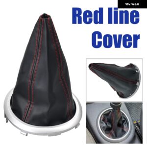 スズキ ギア シフト スティックゲートル ブーツ 防塵 カバー 2色PUレザー スイフトSX4アルトS-クロス - Red line Cover