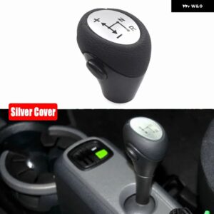 オートマチックトランス ミッション ギア シフト ノブレバー シフター スマートシティクーペ 450 フォーツーカブリオクーペ 451 450 カーパーツ - Silver Cover