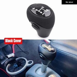 オートマチックトランス ミッション ギア シフト ノブレバー シフター スマートシティクーペ 450 フォーツーカブリオクーペ 451 450 カーパーツ - Black Cover
