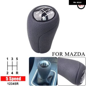 マニュアル トランス ミッション 5/6速 ギア シフト ノブ MAZDA 3 BK BL 5 CR CW 6 II GH CX-7 ER MX-5 NC III - 5 speed