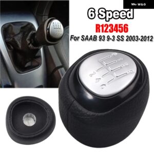 ギア シフト ノブレザーレバー シフター SAAB 93 9-3 SS 37834-2012 スタイリング - R123456