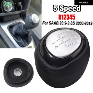 ギア シフト ノブレザーレバー シフター SAAB 93 9-3 SS 37834-2012 スタイリング - R12345