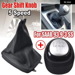 ギア シフト ノブレザーレバー シフター SAAB 93 9-3 SS 37834-2012 スタイリング - R12345 Set