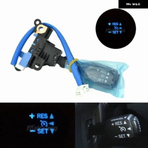 ランドクルーザー プラド 150 2018 2019 LED ブルーバックライトオートクルーズ コントロール スイッチ 45186-30180-E0 45186-30180-C0 84632-34017 - Blue LED Switch