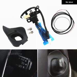 ランドクルーザー プラド 150 2018 2019 LED ブルーバックライトオートクルーズ コントロール スイッチ 45186-30180-E0 45186-30180-C0 84632-34017 - NO LED Set