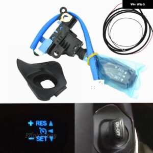 ランドクルーザー プラド 150 2018 2019 LED ブルーバックライトオートクルーズ コントロール スイッチ 45186-30180-E0 45186-30180-C0 84632-34017 - Blue LED Set