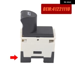 6ピン ABS プラスチック 電動パワーウィンドウ スイッチ ボタン IVECO STRALIS 車 OE ナンバー: 41221110 41221005 - 41221110