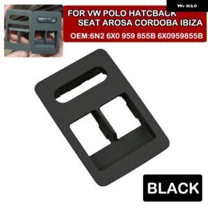6N2 6X0 959 855B 6X0959855B 車電動パワーウィンドウ スイッチ ボタン VW ポロ ルポ ハッチバック シートイビサ ハッチバック アローザ - Black-Panel