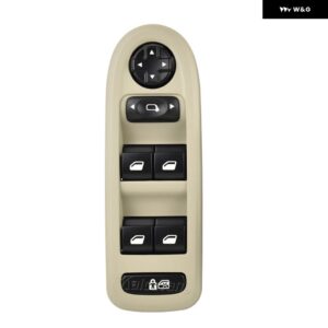 98054508ZD 98053439 パワーウィンドウマスター スイッチ ボタン コンソール 2009-2013 シトロエン C5 96666933ZD 30170396 - beige