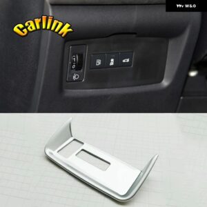 シトロエン C4 2016 2018 ABS マット ステッカー グローブ ボックス ハンドルスパンコールケースカー スタイリング カバー トリム 1個 - Headlight switch 1