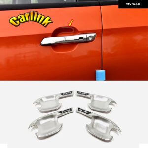 いすゞ D-MAX DMAX 2021-23 ABS クロームサイドドアバックミラー レインシールド トリム フレーム 外装 ステッカー ACCESSORIE - outer door bowl