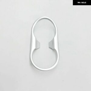 MG ZS 2018 ABS マット/カーボン インテリア 水カップ ホルダー 装飾 ステッカー フレーム カバー トリム 車 1個 - matte