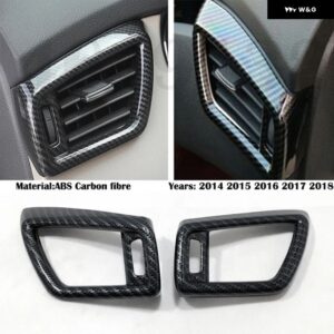 エクストレイル XTRAIL T32 ローグ 2014-2020 ABS カーボン/マット ギア シフト ノブ ステッカー パネル フレーム カバー トリム カー スタイリング - Left and Right