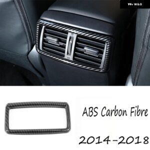 エクストレイル XTRAIL T32 ローグ 2014-2020 ABS カーボン/マット ギア シフト ノブ ステッカー パネル フレーム カバー トリム カー スタイリング - Rear air outlet