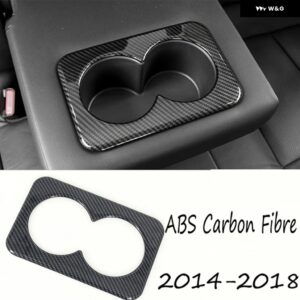 エクストレイル XTRAIL T32 ローグ 2014-2020 ABS カーボン/マット ギア シフト ノブ ステッカー パネル フレーム カバー トリム カー スタイリング - rear drain cup