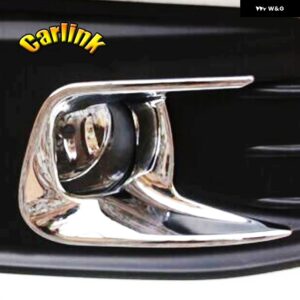 シトロエン C4 ABS クローム燃料 タンクキャップ 装飾 ステッカー カバー トリム 部品 外装 1個 - Front fog lights