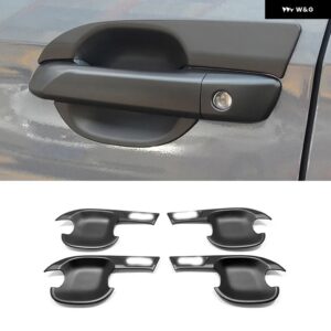 いすゞ D-MAX DMAX 2021 22 23 ABS ブラック LHD トリム フロントとリア ヘッドライト カバー ハンドルボウル燃料 タンクキャップ - outer door bowl