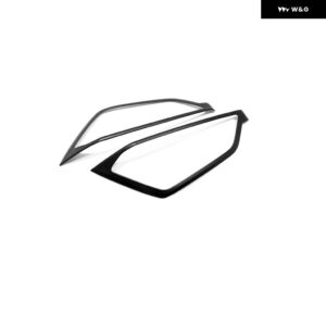 いすゞ D-MAX DMAX 2021 22 23 ABS ブラック LHD トリム フロントとリア ヘッドライト カバー ハンドルボウル燃料 タンクキャップ - Headlight frame