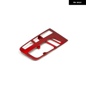 MG6 3TH ABS カーボン/レッド車ガラス スイッチ ガラスリフターインナードアボウル シフト パネル 装飾 フレーム インテリア アクセサリー - Shift panel 2