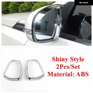スズキ ABS クロームバックミラー 雨アイブロウ 装飾 カバー トリム VITARA エスクード/SX4 S-クロス 2015 - 2022 カ - Shiny Style