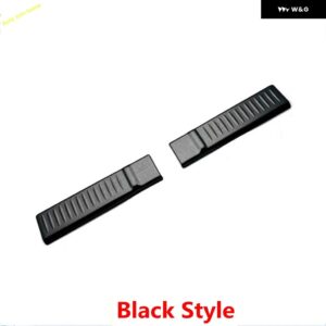スズキ リアバンパー プロテクター プレートフェンダーカバー ガード外面 トリム スイフト ZC/ZD 2024 2025 アクセサリー - black
