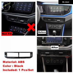 ウィンドウリフト ボタン ピラー A スピーカー エア AC ベント フレーム ギアシフター パネル カバー トリム VW ポロ 2019 - 2023 カーアクセサリー - Model J