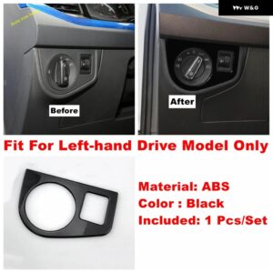 ウィンドウリフト ボタン ピラー A スピーカー エア AC ベント フレーム ギアシフター パネル カバー トリム VW ポロ 2019 - 2023 カーアクセサリー - Model C