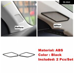 ウィンドウリフト ボタン ピラー A スピーカー エア AC ベント フレーム ギアシフター パネル カバー トリム VW ポロ 2019 - 2023 カーアクセサリー - Model A