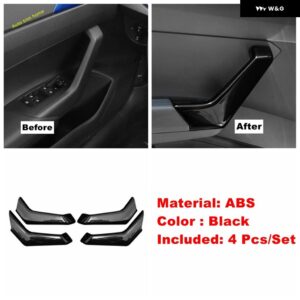 ウィンドウリフト ボタン ピラー A スピーカー エア AC ベント フレーム ギアシフター パネル カバー トリム VW ポロ 2019 - 2023 カーアクセサリー - Model D