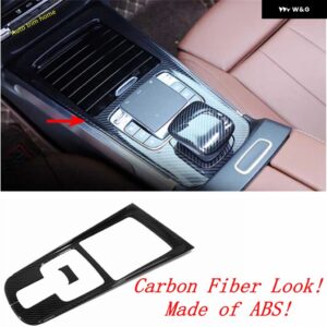 ギア シフト ボックス コントロール パネル ウィンドウリフト ボタン カバー トリム ベンツ Bクラス W247 2019 - 2022 / GLB 180 200 X247 2020 - 2024 - Gear Shift Box b