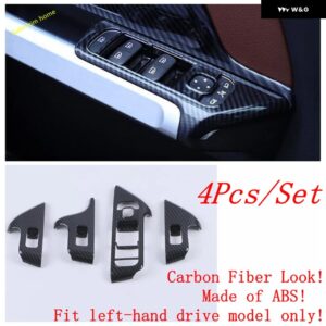 ギア シフト ボックス コントロール パネル ウィンドウリフト ボタン カバー トリム ベンツ Bクラス W247 2019 - 2022 / GLB 180 200 X247 2020 - 2024 - Window lift